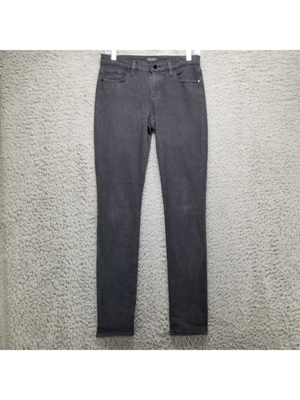 Big Star Jeans Womens 10 Black Alex Stretch Skinny Denim *Read*